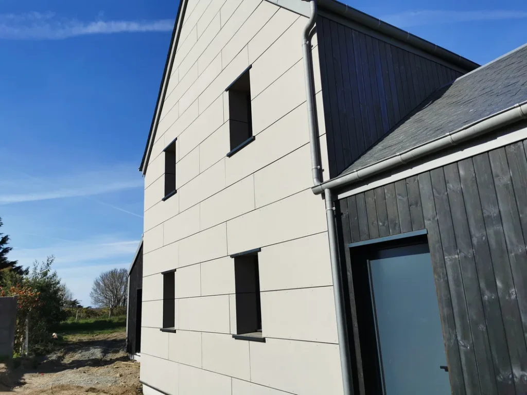 Réalisation isolation, Maison Bois Féliot, Constructeur ossature bois à rennes