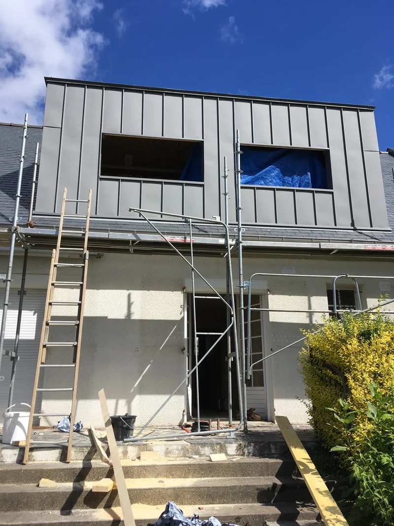 Réalisation isolation, Maison Bois Féliot, Constructeur ossature bois à rennes