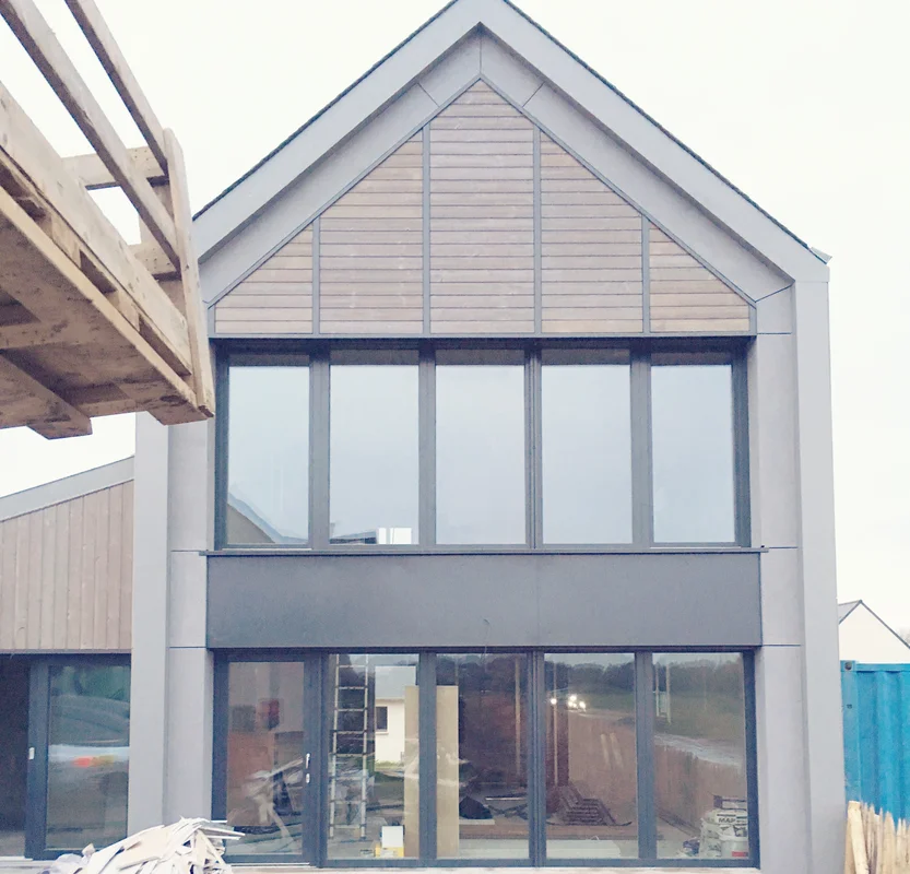 Réalisation ossature bois, Maison Bois Féliot, Constructeur ossature bois à rennes